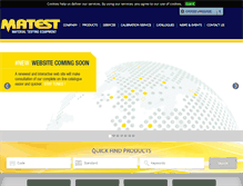 Tablet Screenshot of matest.com